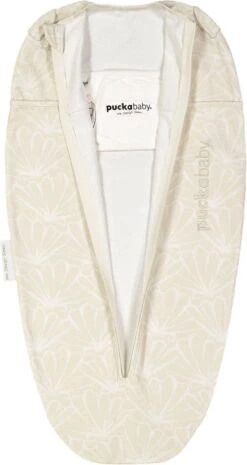 Puckababy Inbakerslaapzak Original Mini 3-6 Maanden - Cotton - Seashell Sand -Peuterpaleis Winkel 637x1200 2