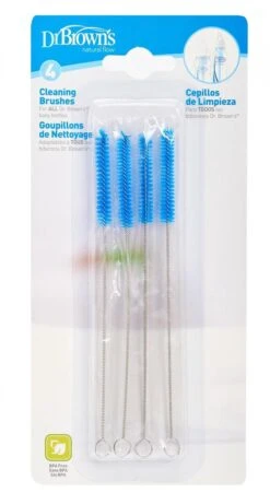 Dr. Brown's Reinigingsborsteltjes - 4 Stuks 8 Dr. Brown's Reinigingsborsteltjes - 4 Stuks -Peuterpaleis Winkel 643x1200