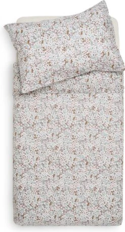 Jollein Baby Dekbedovertrek Met Sloop 100x135/140cm - Bloom -Peuterpaleis Winkel 648x1200 5