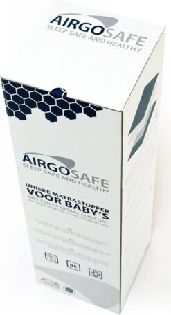 ABZ Airgosafe Topper - 60x120x3 Cm - Wit -Peuterpaleis Winkel 651x1200 3