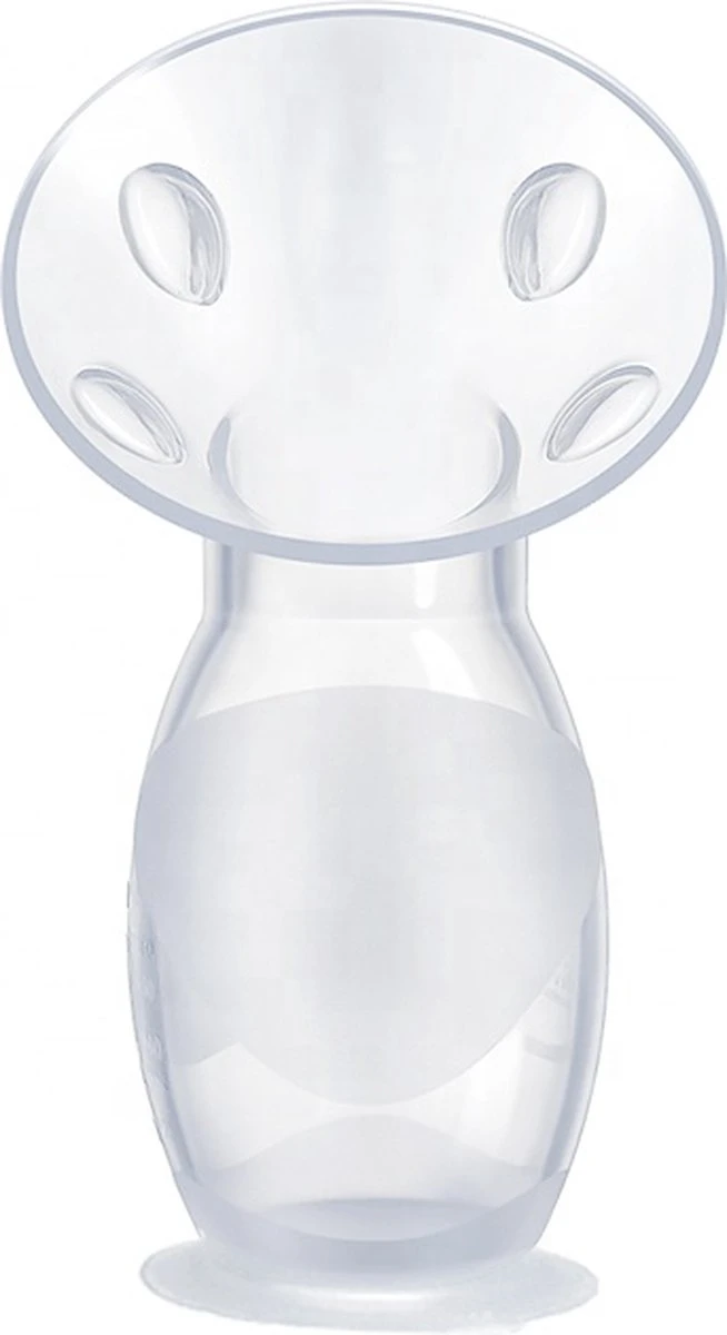 Inaya - Siliconen Borstkolf Handmatig - Handkolf – Stabiele Onderzijde - 90 ML – BPA Vrij 4 Inaya - Siliconen Borstkolf Handmatig - Handkolf – Stabiele Onderzijde - 90 ML – BPA Vrij - Afbeelding 2