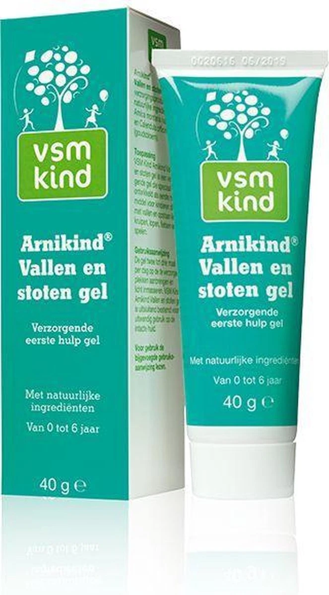 VSM Kind - Arnikind - Vallen En Stoten Gel - 40gr 9 VSM Kind - Arnikind - Vallen En Stoten Gel - 40gr - Afbeelding 7
