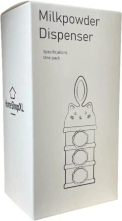 Melkpoedertoren Melkpoeder Toren - Roze - Flesvoedingsaccessoires - Babyvoeding Bewaarbakjes - Doseerdoosjes - Kraam Cadeau - BPA Vrij -Peuterpaleis Winkel 664x1200 3