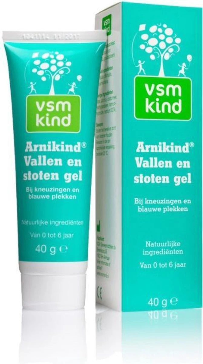 VSM Kind - Arnikind - Vallen En Stoten Gel - 40gr 8 VSM Kind - Arnikind - Vallen En Stoten Gel - 40gr - Afbeelding 6