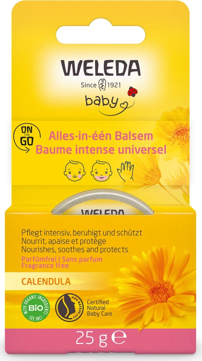 Weleda Calendula Alles-In-Één Balsem - 25g 8 Weleda Calendula Alles-In-Één Balsem - 25g - Afbeelding 6