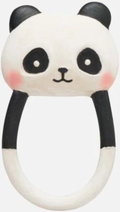 Lanco Rubberen Bijtring - Kori De Panda - Zwart - Wit 9 Lanco Rubberen Bijtring - Kori De Panda - Zwart - Wit -Peuterpaleis Winkel 681x1200 3
