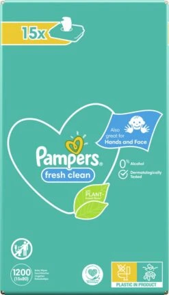 Pampers® Pampers Fresh Clean Billendoekjes - 1200 Doekjes -Peuterpaleis Winkel 688x1200 3