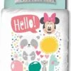 Minnie Mouse Ledikant Dekbedovertrek Hello 100x135 Cm -Peuterpaleis Winkel 691x1200 6