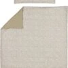 Meyco - Dekbedovertrek Ledikant - Cheetah/Uni - Taupe - 100x135cm -Peuterpaleis Winkel 697x1200 2