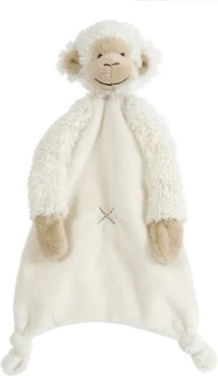 Happy Horse Aap Mickey Knuffeldoekje - Wit - Baby Cadeau -Peuterpaleis Winkel 698x1200 2