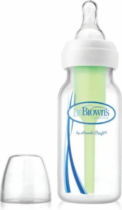Dr. Brown's Options+ Anti-colic Standaard Fles - 120ml -Peuterpaleis Winkel 698x1200 3