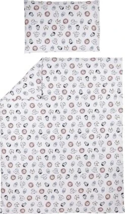 Meyco Animal Dekbedovertrek Ledikant - 100x135 Cm