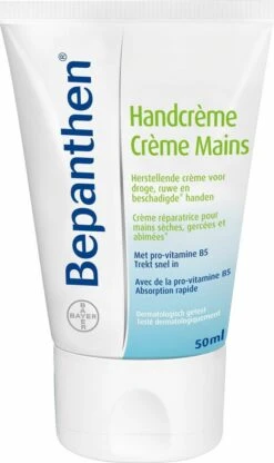 Bepanthen Handcreme - Herstellend En Snel Intrekkend - Droge, Ruwe En Beschadigde Handen - Ook Als Handmasker - 50ml