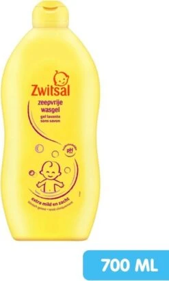 Zwitsal - Zeepvrije Wasgel - 6 X 700ml - Voordeelverpakking -Peuterpaleis Winkel 722x1200