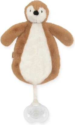 Jollein Speendoekje Pinguïn - Caramel -Peuterpaleis Winkel 723x1200 3