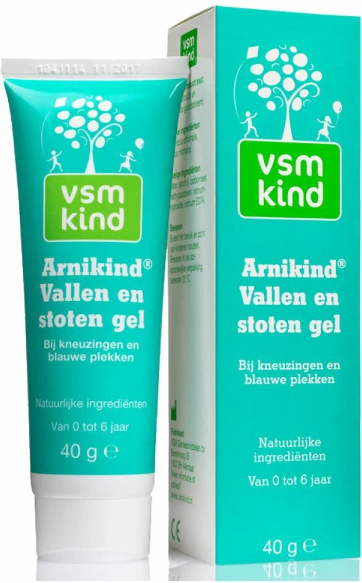 VSM Kind - Arnikind - Vallen En Stoten Gel - 40gr 3 VSM Kind - Arnikind - Vallen En Stoten Gel - 40gr