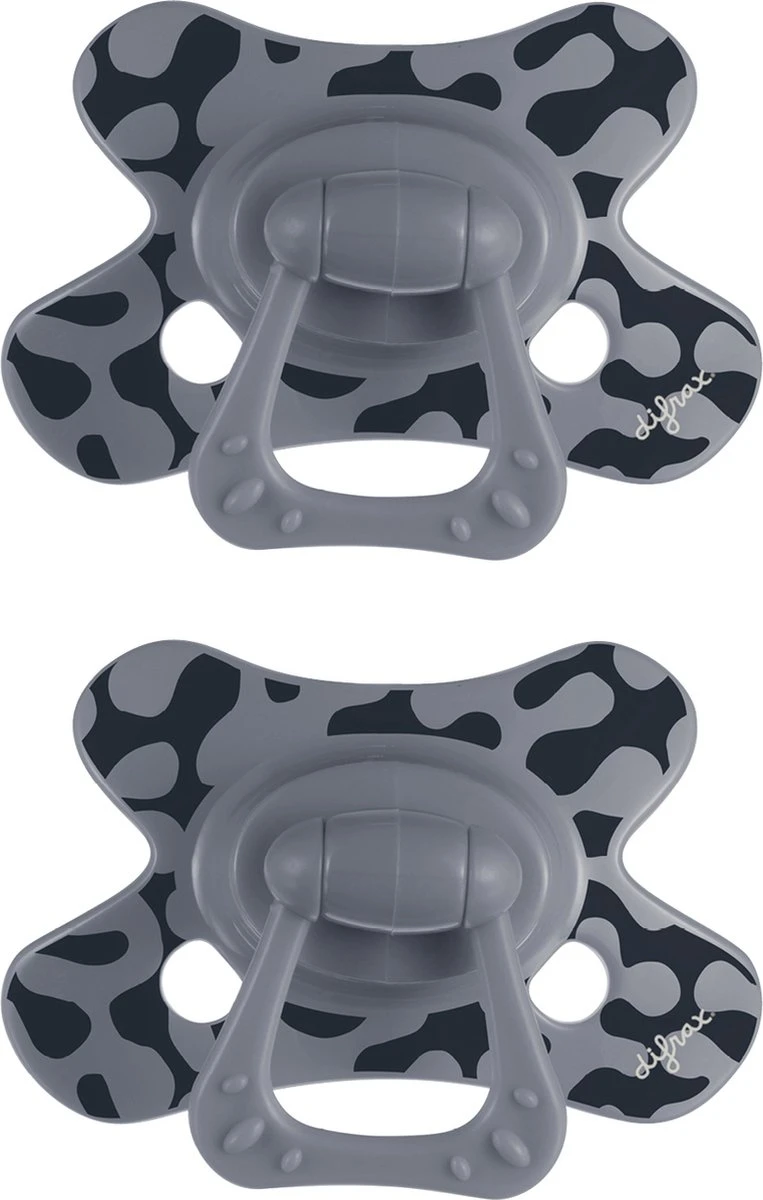 Difrax Fopspeen Natural 20+ Maanden Nature - Stone/stains - 2 Stuks 3 Difrax Fopspeen Natural 20+ Maanden Nature - Stone/stains - 2 Stuks