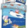 Peppa Pig Dekbedovertrek 100 X 135 Cm 40 X 60 Cm 100% Katoen -Peuterpaleis Winkel 765x1200 2