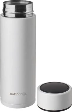 Nûby - RapidCool™ - Maak De Perfecte Flesvoeding Voor Je Baby - Flessenkoeler - Inclusief Melkpoederdispenser En Digitaal Deksel - Wit -Peuterpaleis Winkel 777x1200 1