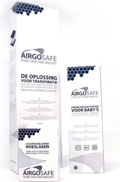 ABZ Airgosafe Dry Fit Hoeslaken - 60x120 Cm - Wit -Peuterpaleis Winkel 790x1200 3