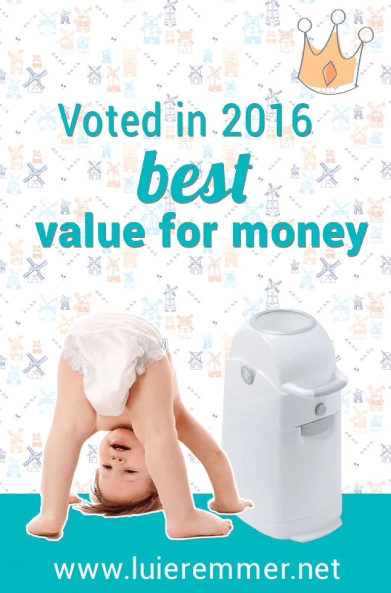 Diaperchamp Luieremmer Regular - Wit 4 Diaperchamp Luieremmer Regular - Wit - Afbeelding 2