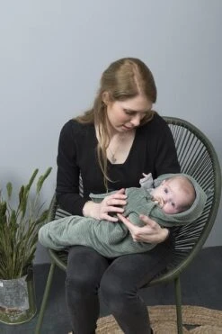 Baby's Only Wikkeldeken - Omslagdoek Baby Sense - Teddy Voering - Vintage Blue - 75x75 Cm - Geschikt Voor Drie- En Vijfpuntsgordel -Peuterpaleis Winkel 799x1200 59