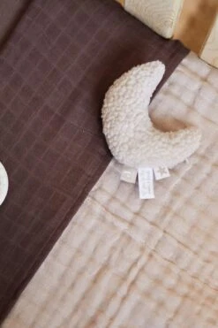 Jollein Baby Deken Wieg 75x100cm Wrinkled - Nougat -Peuterpaleis Winkel 799x1200 99