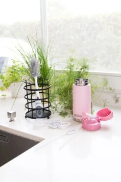 Nuby - Silicone Flessenborstel Met Houder - Grijs -Peuterpaleis Winkel 800x1200 107