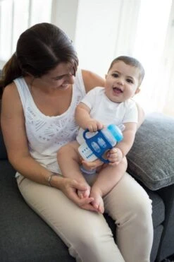 Dr. Brown's Siliconen Handvat Voor Brede Halsfles - Blauw -Peuterpaleis Winkel 800x1200 124