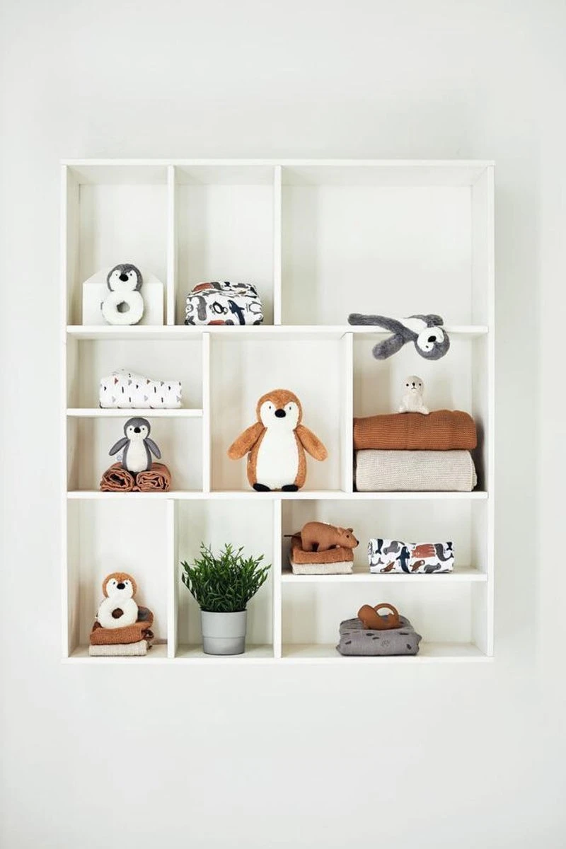 Jollein Speendoekje Pinguïn - Storm Grey 9 Jollein Speendoekje Pinguïn - Storm Grey - Afbeelding 7