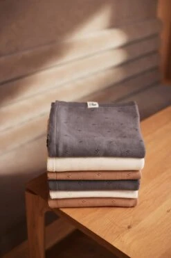 Jollein Baby Deken Ledikant 100x150cm Pointelle - Biscuit -Peuterpaleis Winkel 800x1200 205