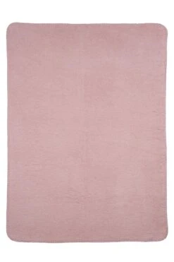 Meyco Uni Ledikant Deken - Oudroze - 100x150cm -Peuterpaleis Winkel 800x1200 206