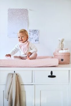 Jollein Hydrofiel Multidoek Snake 70x70cm - Pale Pink - 3 Stuks -Peuterpaleis Winkel 800x1200