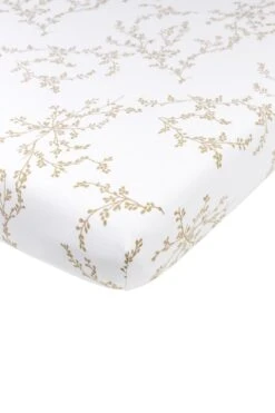 Meyco Branches Hoeslaken Juniorbed - Sand - 70x140/150cm