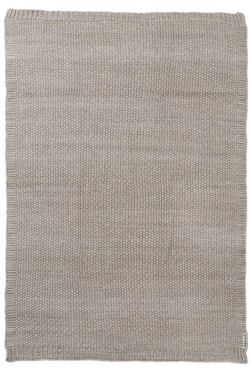 Meyco Wiegdeken Relief Mixed - Zand - 75x100 Cm 4 Meyco Wiegdeken Relief Mixed - Zand - 75x100 Cm - Afbeelding 2