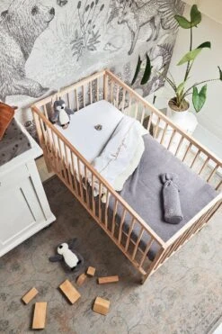 Jollein Baby Deken Ledikant 100x150cm Teddy Bliss Knit - Storm Grey -Peuterpaleis Winkel 800x1200 356