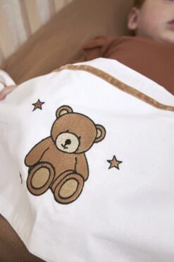 Meyco Teddy Bear Ledikant Laken - Toffee - 100x150cm -Peuterpaleis Winkel 800x1200 384