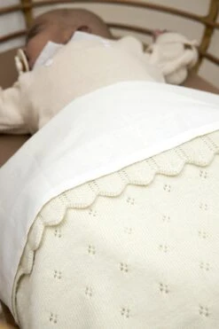 Meyco Uni Wieglaken - 2-pack - Offwhite - 75x100cm -Peuterpaleis Winkel 800x1200 405