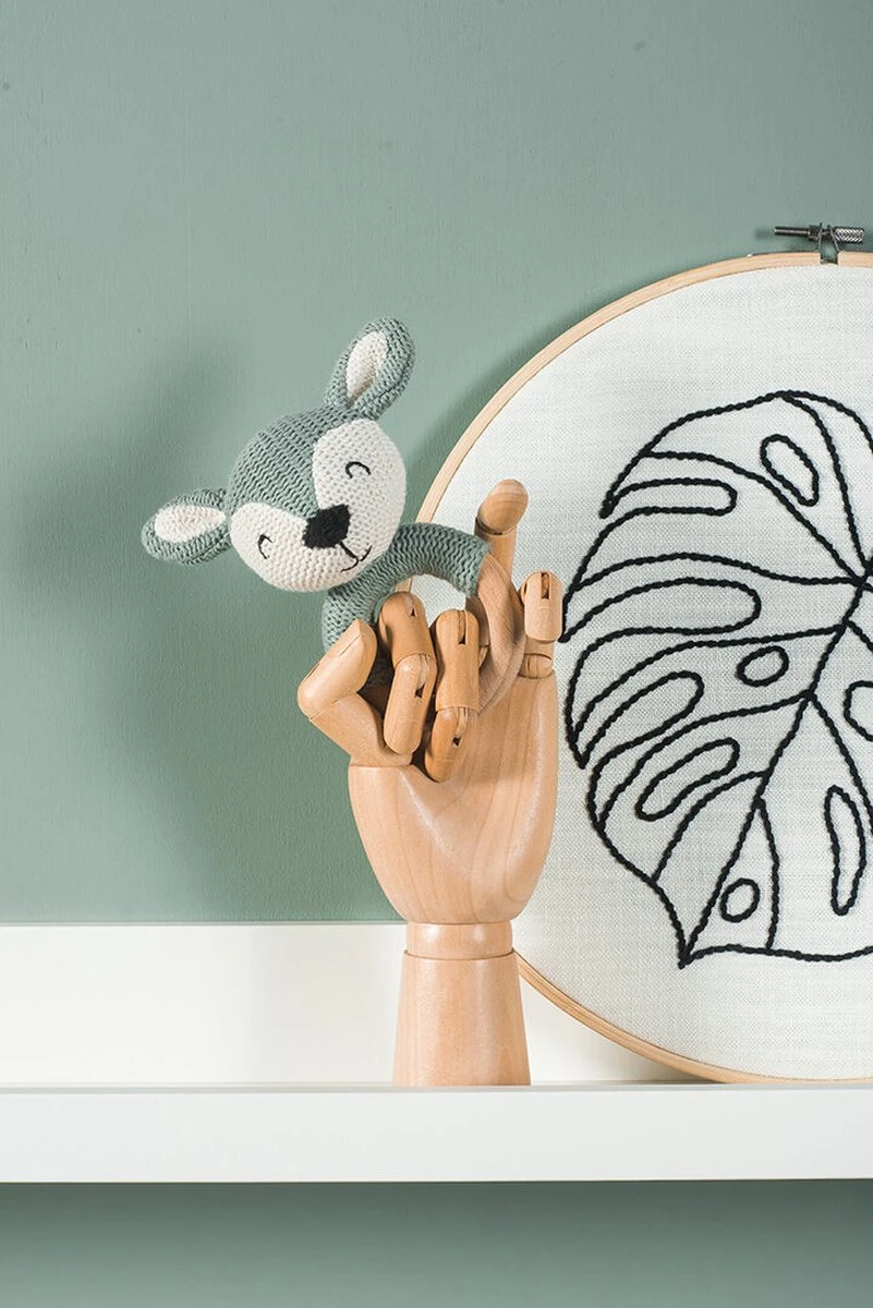 Jollein Bijtring Deer - Pale Pink 12 Jollein Bijtring Deer - Pale Pink - Afbeelding 10