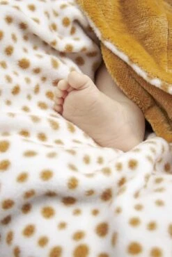 Meyco Wikkeldeken Fleece Cheetah - Forest Green -Peuterpaleis Winkel 801x1200 56