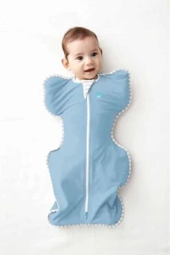 Love To Dream™ Babyslaapzak Swaddle Up™ - Inbakeren - Baby 3-6 Maanden - 6-8.5 Kg - All Season - Oud Blauw -Peuterpaleis Winkel 801x1200 97