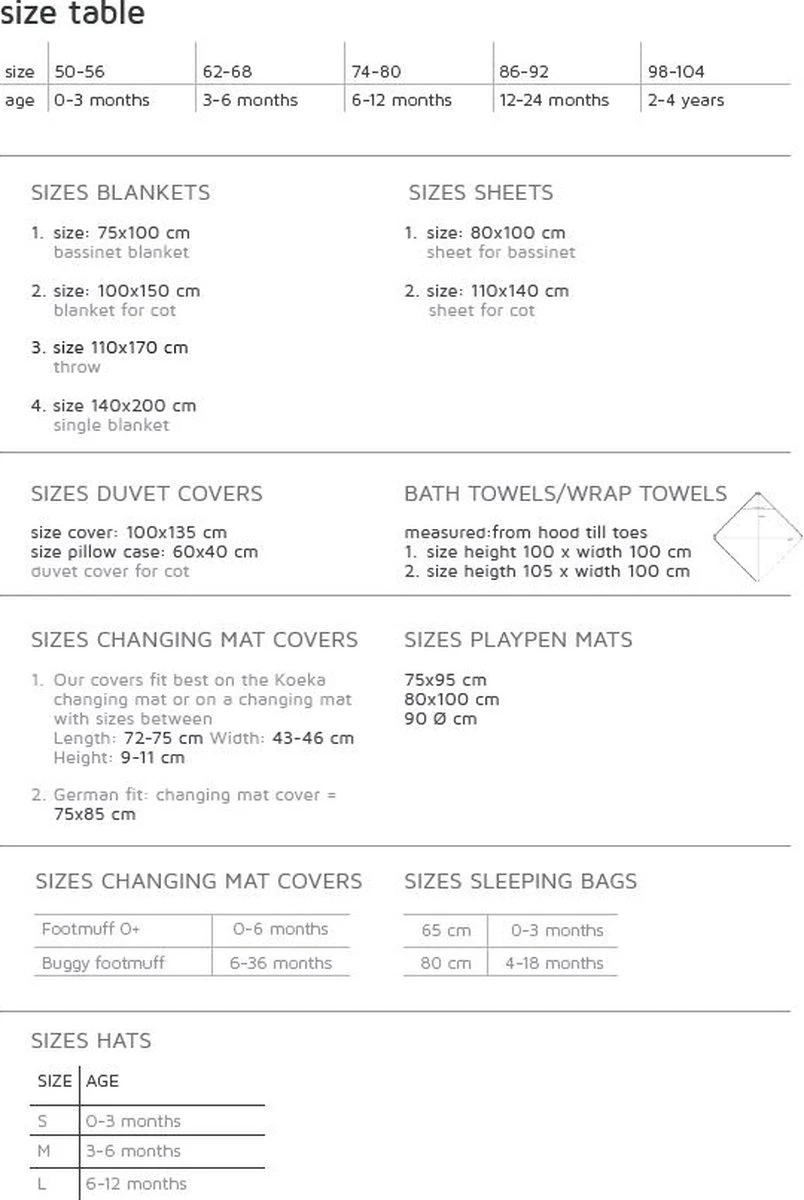 Koeka Baby Lakentje Ledikant Ruffle - Wit 110x140cm 9 Koeka Baby Lakentje Ledikant Ruffle - Wit 110x140cm - Afbeelding 7