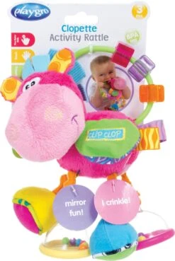Playgro Clip Clop Rammelaar - Roze - Activiteitenspeeltje - Kraamkado 26 Playgro Clip Clop Rammelaar - Roze - Activiteitenspeeltje - Kraamkado -Peuterpaleis Winkel 804x1200 5
