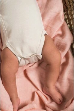 Jollein Hydrofiele Doek Small 70x70cm Bamboe Katoen - Pale Pink - 4 Stuks -Peuterpaleis Winkel 806x1200