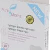 Pure Moms - Hydrogel Pads - Tepelbeschermers - NIEUW - 10 Stuks - Award Winnaar - Verkoeling Van Gevoelige Of Pijnlijke Tepels Helpt Bij Herstel - Direct Verkoelend Effect - Borstvoeding - Essentiële Hulp Als Nieuwe Moeder - Kraam Cadeau - Babyshower