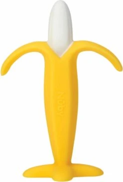 Nûby - Silicone Bijtspeelgoed - Banaan - 3m+ -Peuterpaleis Winkel 809x1200 1