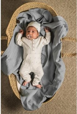 Jollein Hydrofiele Doek Small 70x70cm Bamboe Katoen - Pale Pink - 4 Stuks -Peuterpaleis Winkel 812x1200