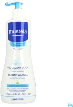 Mustela Baby Zachte Wasgel - 500 Ml -Peuterpaleis Winkel 823x1200