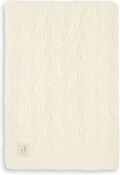 Jollein Baby Deken Wieg Spring Knit 75x100cm - Ivory -Peuterpaleis Winkel 825x1200 6