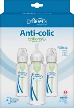 Dr. Brown's Options+ Anti-colic Standaardfles - 250 Ml - 3 Stuks -Peuterpaleis Winkel 826x1200 4